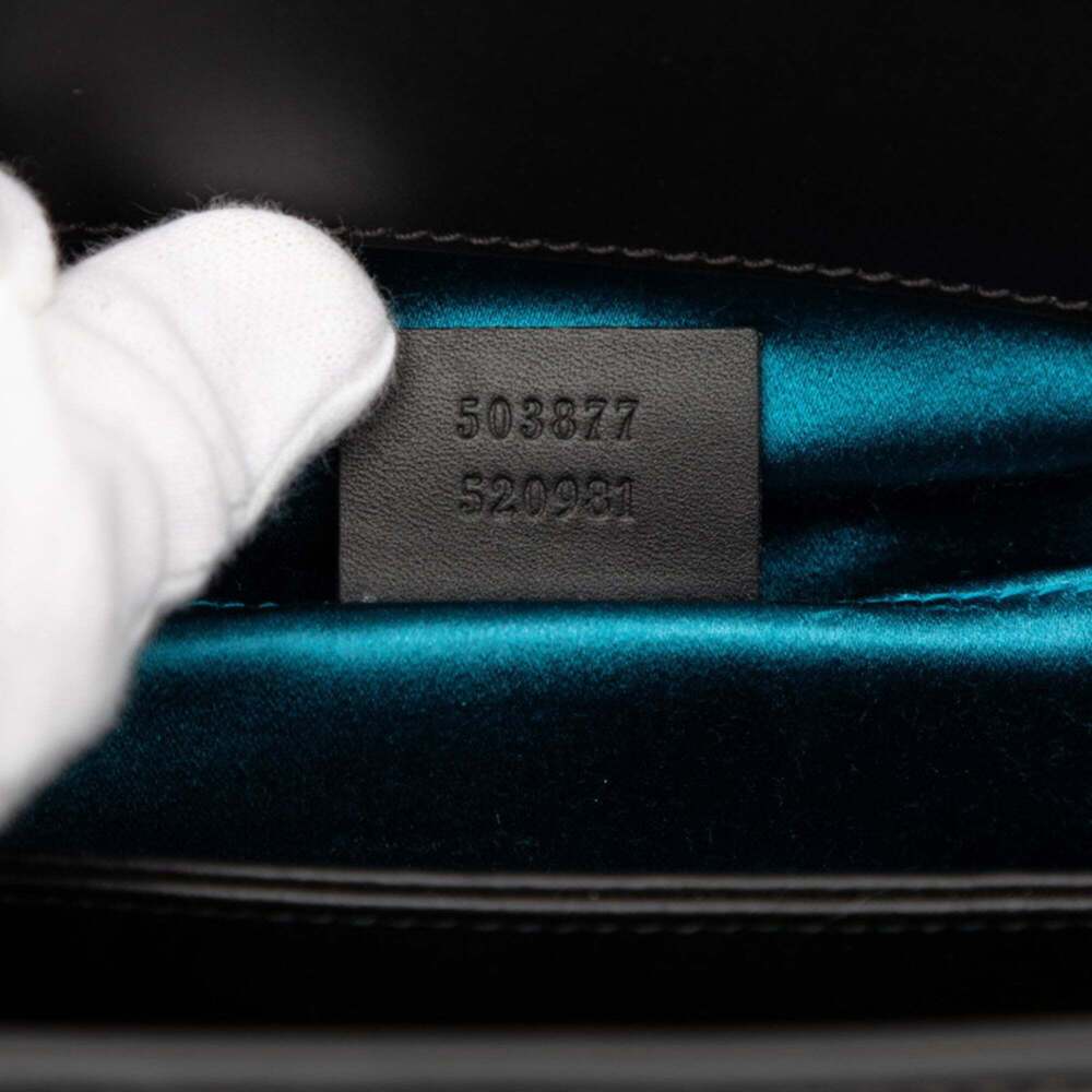 GUCCI Authentic Brown Leather Shoulder Bag - Picture 6 of 6